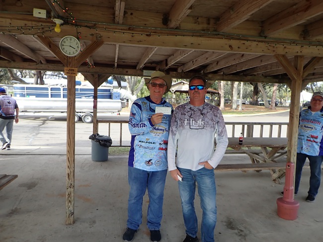 Nice job Tom and Mike. Little practice goes a long way. 1st Place with 11.31 lbs